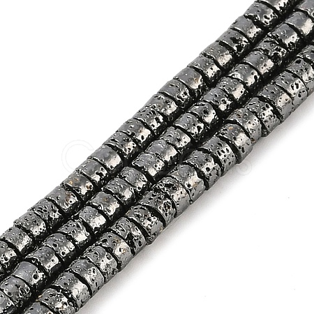 Electroplated Synthetic Non-Magnetic Hematite Beads Strands G-U003-16B-1
