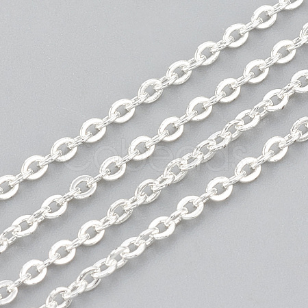 3.28 Feet 304 Stainless Steel Cable Chains X-CHS-R002-0.6mm-S-1