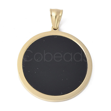 Plastic Pendants STAS-S162-01G-1