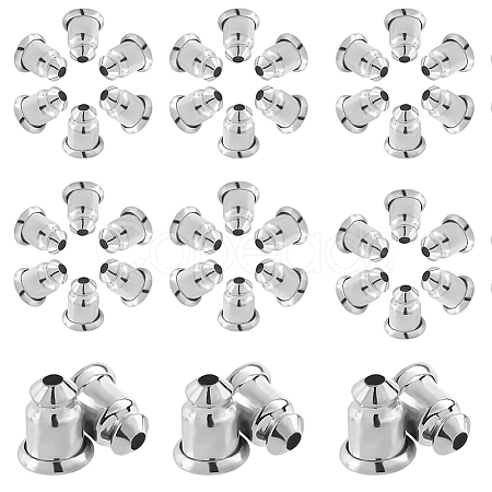 50Pairs Brass Ear Nuts KK-CN0003-29-1