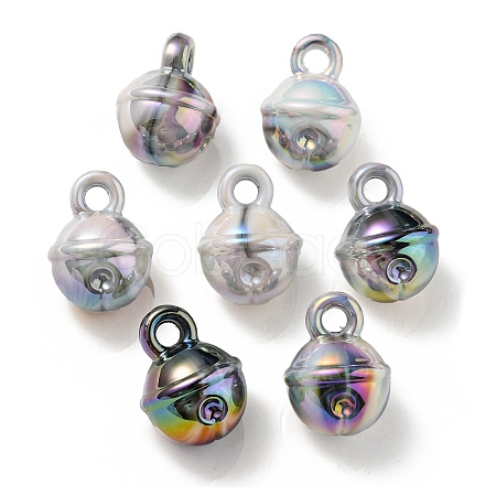 UV Plating Rainbow Iridescent Acrylic Pendants OACR-P010-19B-1