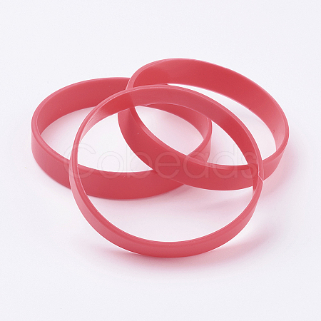 Silicone Wristbands Bracelets X-BJEW-J176-16-1