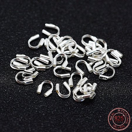925 Sterling Silver Wire Guardian X-STER-F036-27S-4.5x4-1