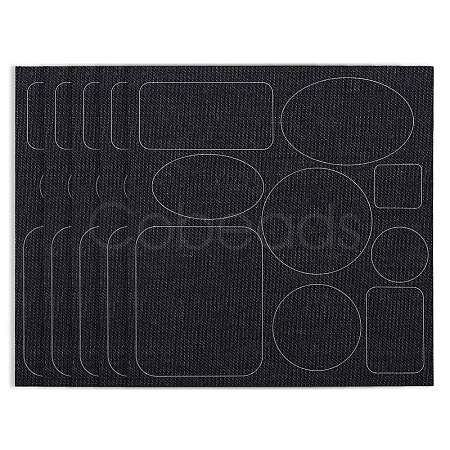 5 Sheets Denim Self-adhesive Patches PATC-TA0001-61E-1
