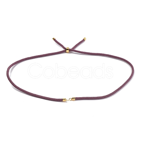 Nylon Cords Necklace Making AJEW-P116-03G-19-1