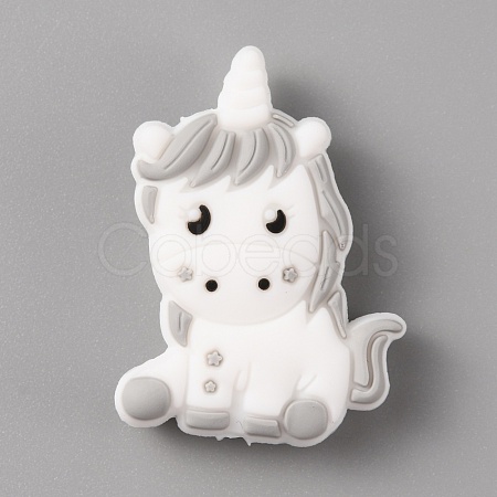 Silicone Beads SIL-WH0001-23B-1