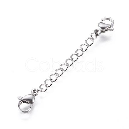 Tarnish Resistant 304 Stainless Steel Chain Extender STAS-H349-E-01P-1