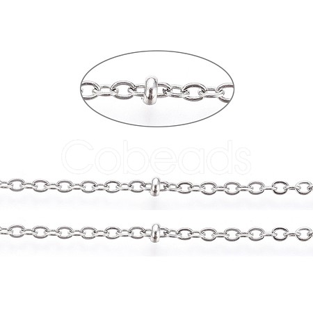 Tarnish Resistant 304 Stainless Steel Cable Chain CHS-L024-019P-1