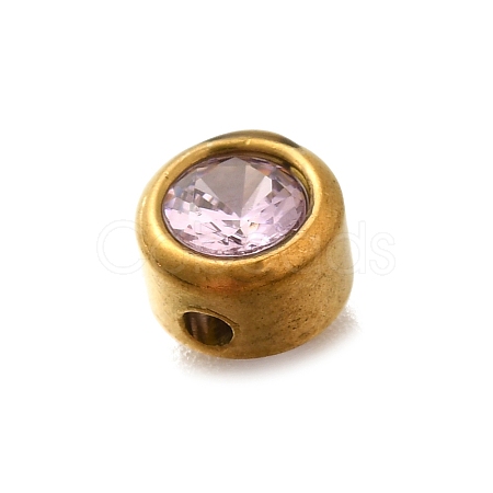 304 Stainless Steel Rhinestone Beads STAS-D310-05G-03-1