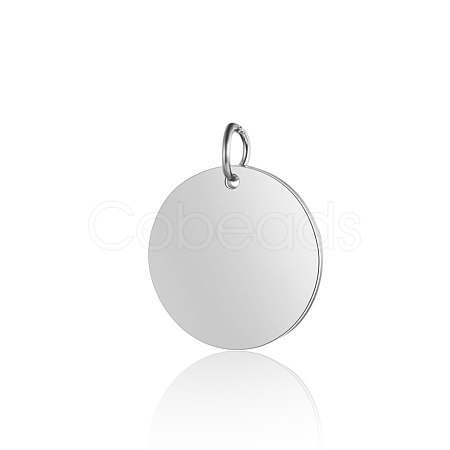 Anti-Tarnish 304 Stainless Steel Pendants STAS-I311-32D-P-1