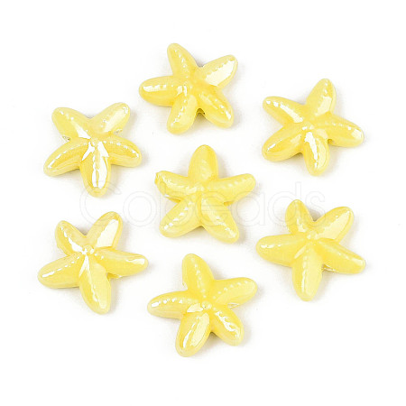 Handmade Porcelain Beads PORC-Q002-02B-01-1
