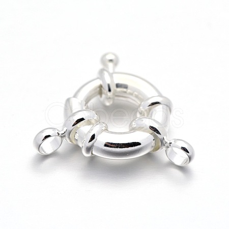 Rack Plating Brass Spring Ring Clasps KK-D399-C-S-NF-1