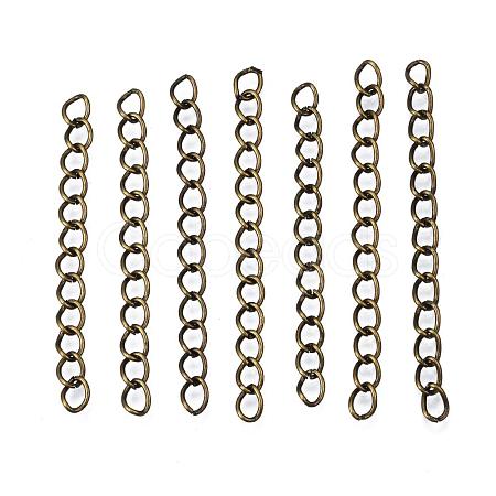 Iron Ends with Twisted Chains CH-CH017-5cm-AB-1