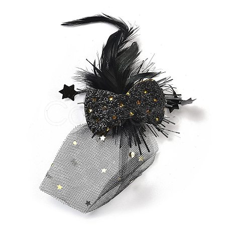 New Year's party Iron Hair Clip OHAR-R102-01C-1
