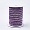 Glitter Sparkle Ribbon, Polyester & Nylon Ribbon, Colorful, 3/8 inch(9.5~10mm), about 50yards/roll(45.72m/roll)