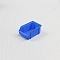 Plastic Miniature Ornaments, Micro Landscape Dollhouse Accessories, Storage Rack, Blue, 25x40x17.9mm