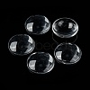 Transparent Glass Cabochons GGLA-R026-25mm-6