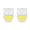Transparent Acrylic Enamel Beads TACR-N012-005G-3