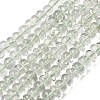 Natural Green Quartz Beads Strands G-D099-01E-2