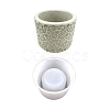 Column Flower Pot Silicone Molds LS-DIY-M039-18D-1