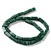Synthetic Malachite Beads Strands G-F631-E30-3