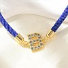 Adjustable Nylon Cord Bracelets BJEW-C096-01G-02-2