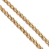 4MM 304 Stainless Steel Rolo Chain Bracelet Making AJEW-JB01464-01-3