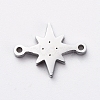 Non-Tarnish 304 Stainless Steel Links connectors for Jewelry Making STAS-G215-30P-1