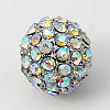 Alloy Rhinestone Beads RB-A034-10mm-A28P-1