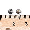 130Pcs 10G Transparent Glass Seed Beads GLAA-V001-07D-3