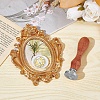 DIY Scrapbook Wax Seal Stamp Sets AJEW-WH0432-017-4