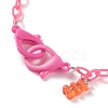 Personalized ABS Plastic Cable Chain Necklaces NJEW-JN03220-08-2