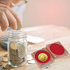 Wood Medal Storage Magnetic Boxes CON-WH0088-93A-02-6