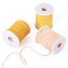 3 Rolls 3 Colors Faux Suede Cord LW-TA0001-07-2