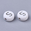 Plating Acrylic Beads X-PACR-R243-04S-2