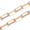 Soldered Brass Paperclip Chains CHC-G005-03G-3