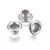 Non-Tarnish European Style 201 Stainless Steel Eyelet Core X-STAS-L226-001P-1
