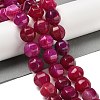 Dyed Natural Agate Beads Strands G-H087-E01-01B-2