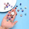 Acrylic & Resin & Polymer Clay Rhinestone European Beads FPDL-S015-04H-4