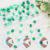 120Pcs 4 Colors ABS Plastic Imitation Pearl European Beads FIND-SC0022-07A-5