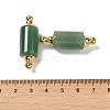 Natural Mixed Stone Connector Charms G-Z039-01G-4