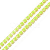 Brass Rhinestone Strass Chains CHC-N017-003A-B02-2