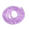 Baking Paint Glass Beads Strands EGLA-Q120-D-A03-2