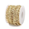 Rack Plating Brass Curb Chains CHC-F018-08G-01-3
