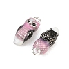 Brass Enamel Pendants KK-CBA6818-04P-06-2
