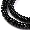 Natural Black Agate(Dyed & Heated) Beads Strands G-G177-F01-01-4