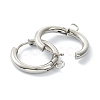 Tarnish Resistant 201 Stainless Steel Huggie Hoop Earring Findings STAS-P283-01G-P-2