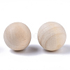 Natural Wooden Round Ball WOOD-T014-20mm-2