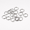 Brass Open Jump Rings JRC10MM-B-1