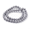 Natural Mashan Jade Beads Strands DJAD-8D-29-2